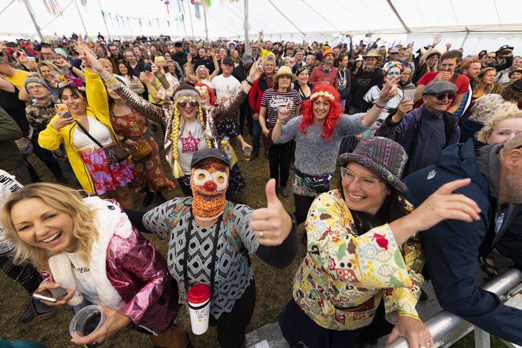 Lindisfarne Festival 2021 - Crowd People