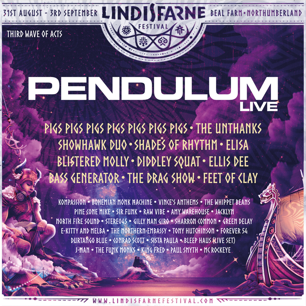 Lindisfarne Festival | 31st Aug -3rd Sept 2023 - Tickets On Sale!